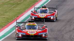 WEC: Ferrari faz 1-2-3 no grid das 6 Horas de Imola