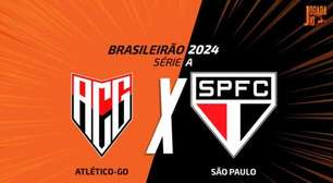Atlético-GO x São Paulo, AO VIVO, com a Voz do Esporte, às 17h