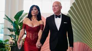 Mulher de Jeff Bezos quebra protocolo em festa na Casa Branca