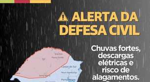 Alerta de temporais: defesa civil adverte para o noroeste gaúcho
