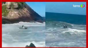 Homem desaparece após cair de jet ski na Barra da Tijuca (RJ)