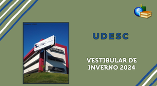 UDESC 2024: Vestibular de inverno abre as inscrições