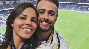 Narradora da Globo é pedida em casamento no Santiago Bernabéu; veja vídeo