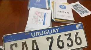 Placa Mercosul: Uruguai usa gambiarra para incluir cidade