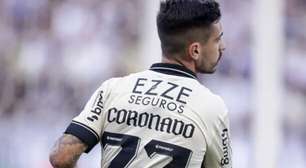 Coronado não viaja à Argentina e vira desfalque de última hora no Corinthians