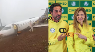 Urgente: avião com patrocinador do Palmeiras sofre acidente no RS