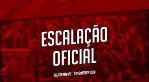 Saiu! Veja a escalação oficial do Flamengo para o jogo contra o Bolívar