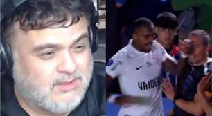Narrador do SBT "quebra" jogador do Corinthians expulso por agredir bandeirinha: "Sempre esse sujeito"