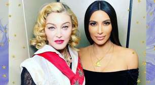 Kim Kardashian revela interação hilária com Madonna durante a infância