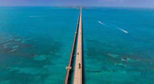 'Loucura de milionário': conheça a Overseas Highway, a rodovia 'flutuante' que atravessa 44 ilhas nos EUA