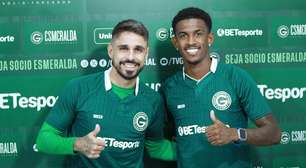 Goiás apresenta dois últimos reforços: volante Rafael Gava e lateral-direito Douglas Borel