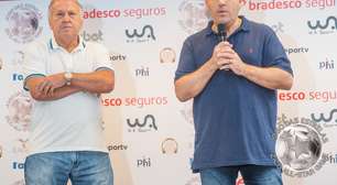 Em evento beneficente, Zico faz campanha por Ronaldinho no Jogo das Estrelas