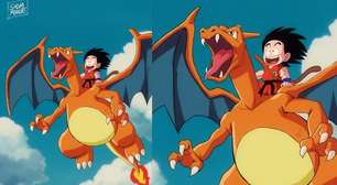 Dragon Ball: Esse seria o Pokémon de Goku e nem mesmo Ash poderia derrotá-lo