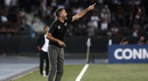 Artur Jorge se diz 'contente' após primeira vitória do Botafogo na Libertadores.