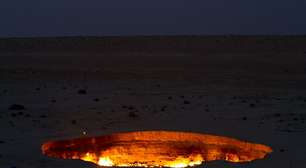 "Porta do Inferno" no Turcomenistão queima há 5 décadas
