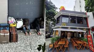 Mãe e filha não conseguem aluguel acessível no Leblon e usam McDonald's como moradia
