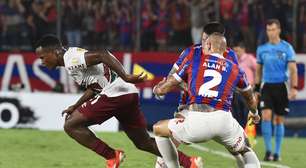 Fluminense e Cerro Porteño fazem jogo sonolento e empatam na Libertadores