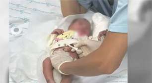 Bebê abandonada em sol escandante em caixa de papelão em Sorocaba recebe alta hospitalar