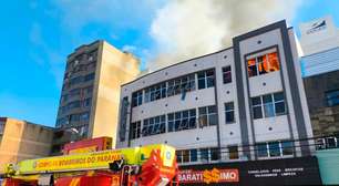 Incêndio em hotel mobiliza Corpo de Bombeiros no entorno do Terminal Guadalupe; vídeo