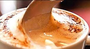 Cappuccino cremoso fácil de fazer usando apenas 2 ingredientes