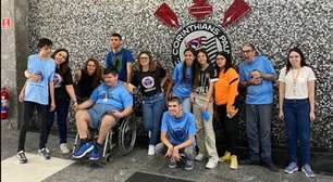 Corinthians encerra ações do mês de Conscientização do Autismo com visita ao Parque São Jorge
