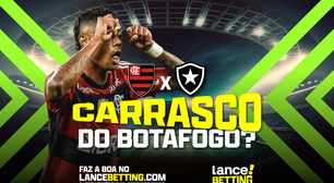 Rei dos Clássicos! Aposte R$100 e garanta R$330 se Bruno Henrique fizer gol sobre o Botafogo