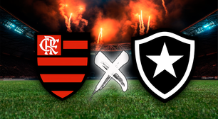 Flamengo x Botafogo: onde assistir AO VIVO, horário e escalações (28/04) - Campeonato Brasileiro 2024