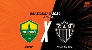 Cuiabá x Atlético, AO VIVO, com a Voz do Esporte, às 17h