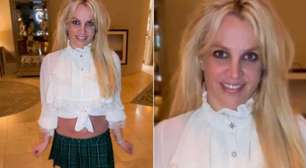 Britney Spears quebra para-brisa de carro para se esconder dos paparazzi