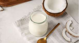 Iogurte de coco muito saudável e fácil de fazer