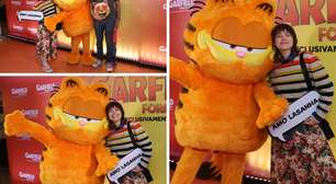 Letícia Colin e Michel Melamed se rendem ao Garfield