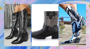 Cowboy Alert: veja modelos de botas para aderir à tendência