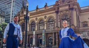 Pilcha gera polêmica: Casal é barrado por usar traje típico gaúcho no Theatro Municipal de SP