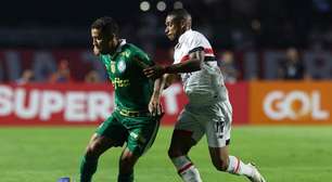 Atuações do Palmeiras contra o São Paulo: faltou mais precisão