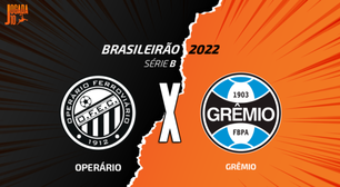 Operário x Grêmio, AO VIVO, com a Voz do Esporte, às 18h30
