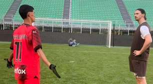 Luva de Pedreiro faz gol no San Siro com 'assistência' de Ibrahimovic; veja vídeo