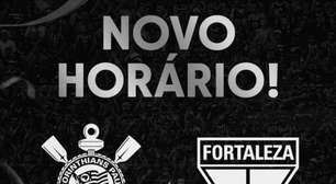 Mudou o horário de Corinthians e Fortaleza neste sábado no Brasileirão; saiba onde ver