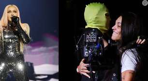 Icônicas! Pabllo Vittar pega Madonna no colo em passagem de som em Copacabana e web vai ao delírio: 'Surreal demais'; veja vídeos