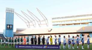 CBF adia jogo entre Cruzeiro x Palmeiras pelo Brasileirão Feminino