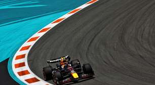F1: Perez foi superado por Leclerc na sexta-feira em Miami