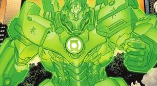 Lanterna Verde exibe incrível engenhosidade em construto titânico