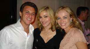Angélica posta foto com Madonna e Luciano Huck: 'Histórico'