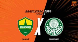 Cuiabá x Palmeiras: onde assistir, escalações e arbitragem