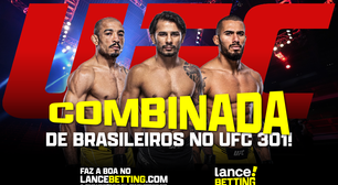 Em casa! Aposte R$100 e ganhe R$349 na vitória dos brasileiros nas principais lutas do UFC Rio