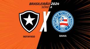 Botafogo x Bahia: onde assistir, escalações e arbitragem