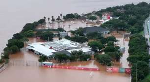 ATENÇÃO! CT do Inter é atingido pelas águas do Guaíba um dia 3 de maio histórico e triste! veja fotos
