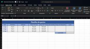 Como fazer tabela simples no Excel | Guia Prático