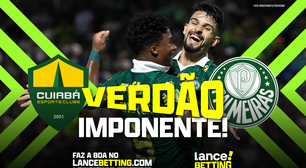 Curiosidade: Palmeiras nunca perdeu para o Cuiabá na Arena Pantanal; veja números