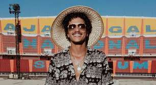 Bruno Mars afirma que vai comemorar seu aniversário no Brasil: "Energia das pessoas é diferente"
