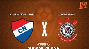 Nacional-PAR x Corinthians: onde assistir, escalações e arbitragem